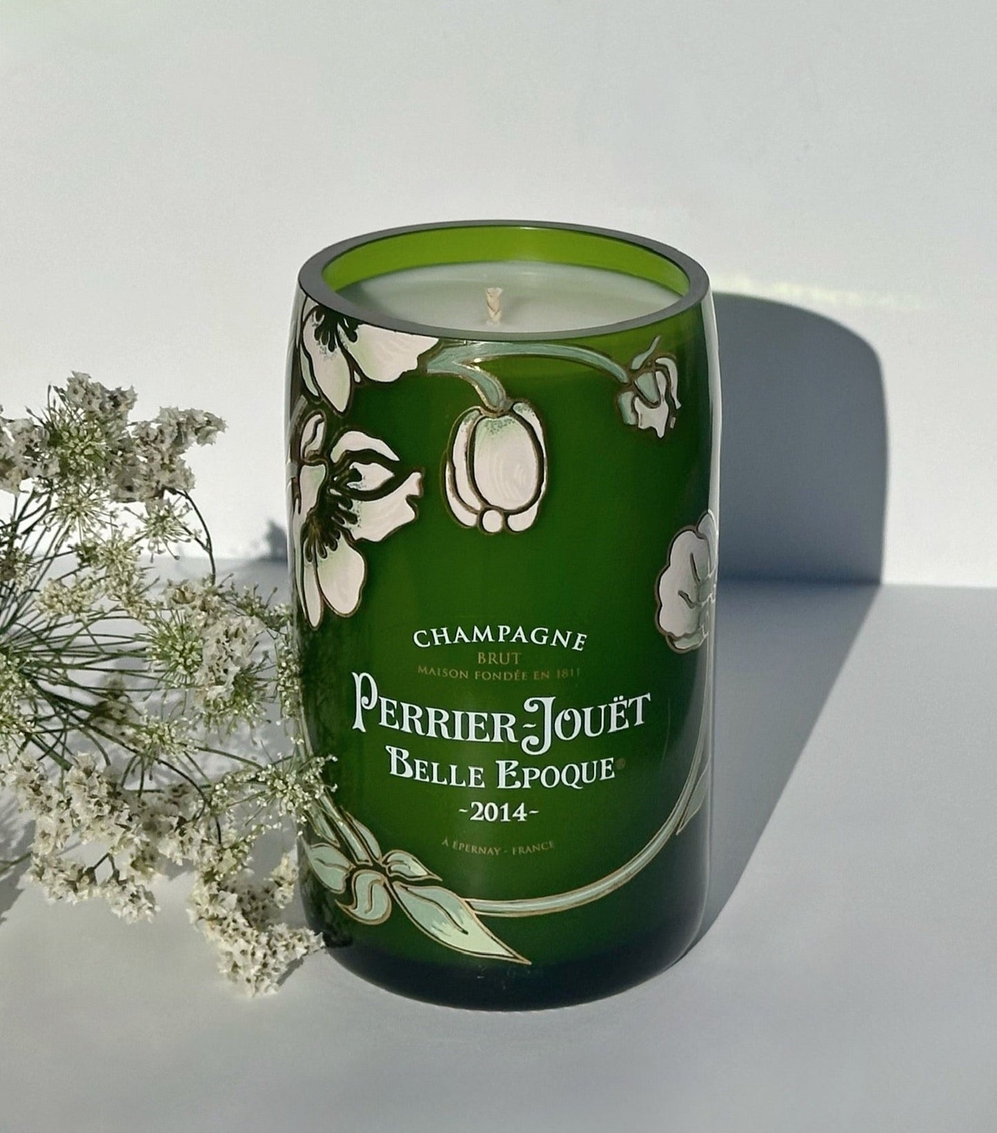 Perrier-Jouet Brut 750ml Champagne Candle