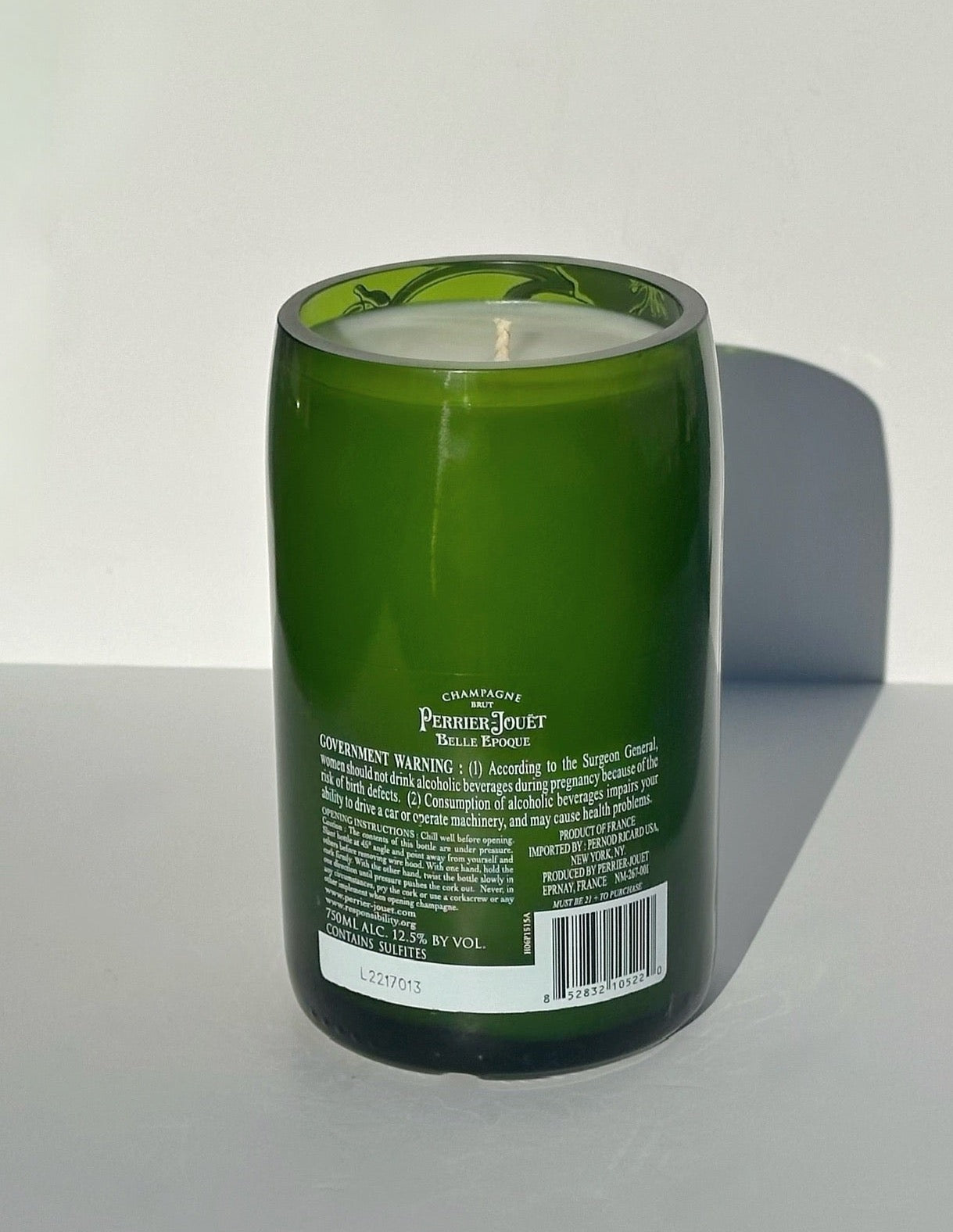 Perrier-Jouet Brut 750ml Champagne Candle