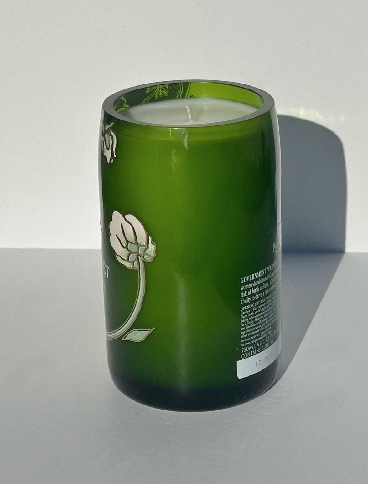 Perrier-Jouet Brut 750ml Champagne Candle