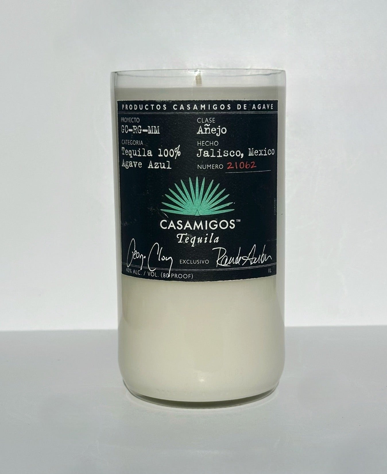 Casamigos -PREORDER- Añejo Tequila 1L Candle - Rare
