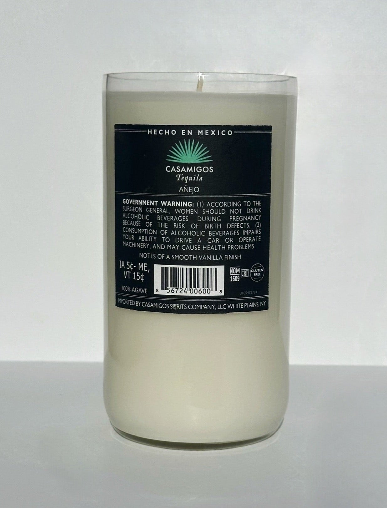 Casamigos -PREORDER- Añejo Tequila 1L Candle - Rare