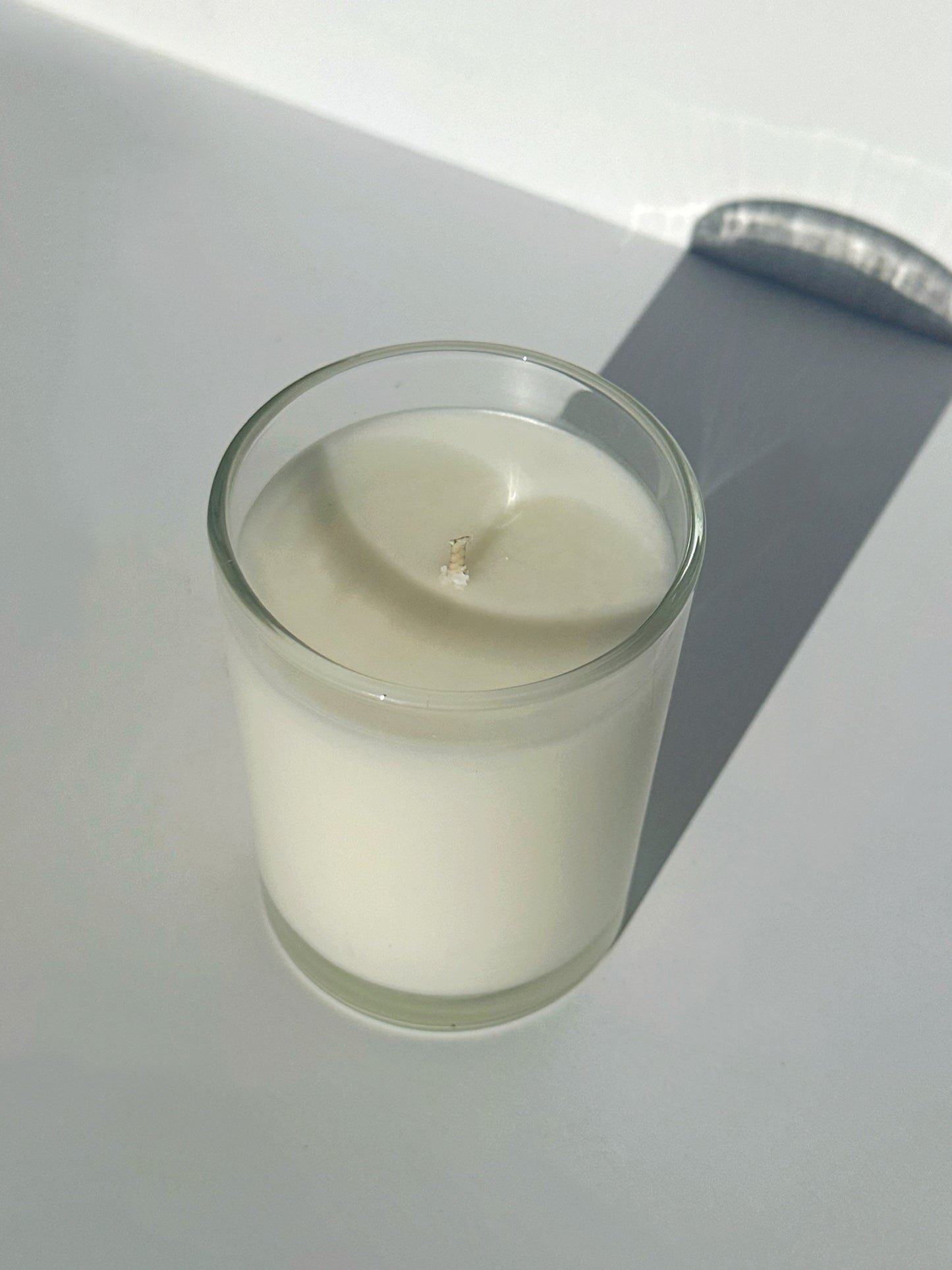 Glass Jar Candle with Bamboo Lid