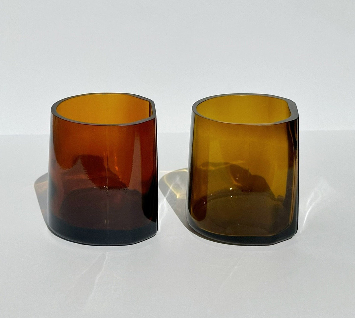 1942 Tequila Tumbler Rocks Drinking Glasses - Set of 2