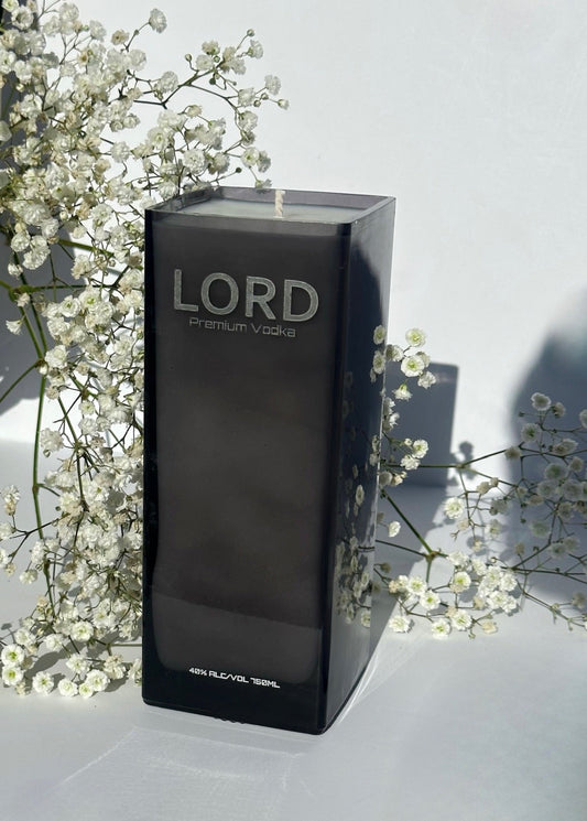 Lord Vodka 750ml Candle