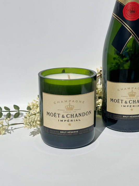 Moet & Chandon 750ml Champagne Candle