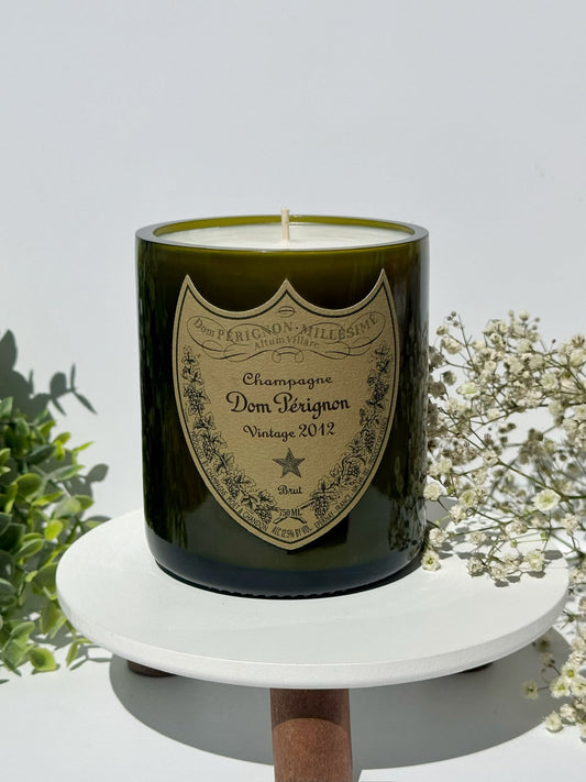Dom Perignon Champagne Vintage 750ml Candle