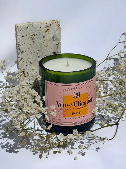 Veuve Clicquot Rosé -PREORDER- Pink Champagne 750ml Candle