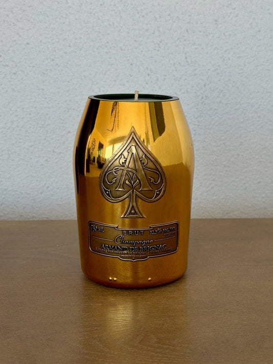 Ace of Spades Gold Champagne 750ml Candle