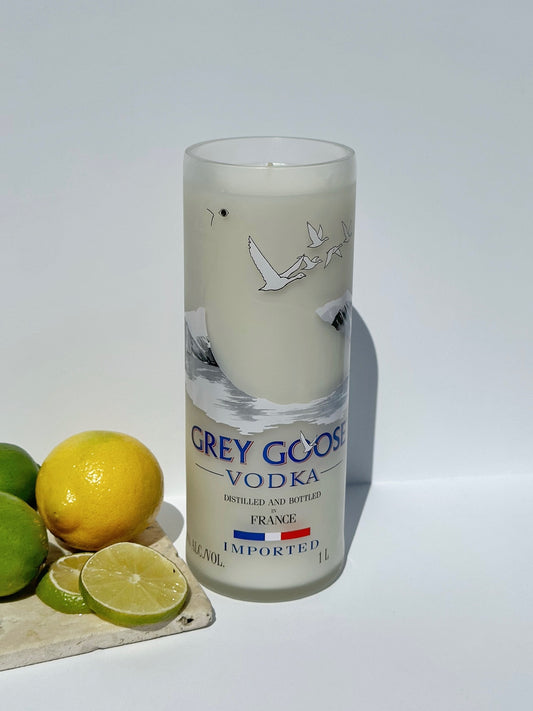 Grey Goose Vodka 1L Candle